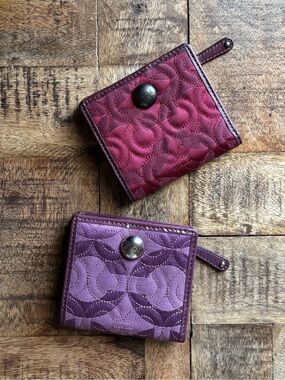 💗💜COACH Gramercy Mini Wallet Set💜💗